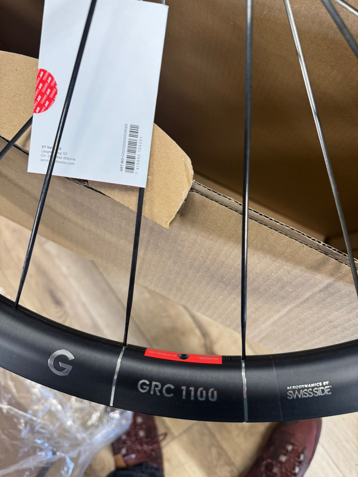 DT Swiss GRC1100 Carbon Front Wheel 30mm