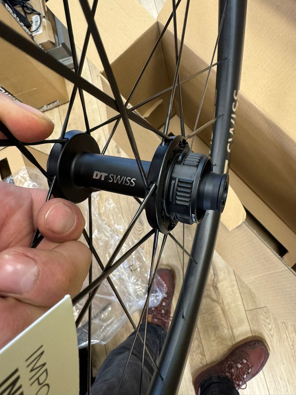 DT Swiss GRC1100 Carbon Front Wheel 30mm