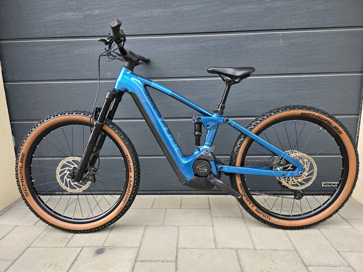 2024 Cube Stereo Hybrid 120 SLX 750 Electric Full Suspension Mountain Bike