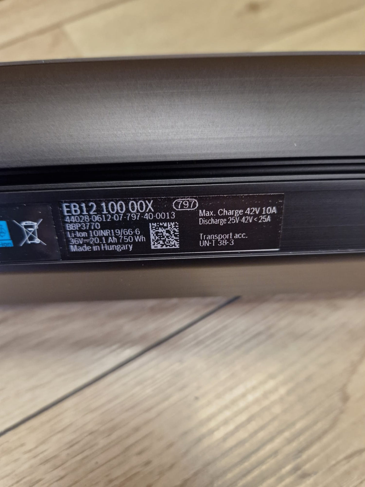 Bosch Powertube 750wh SMART Battery BBP3770