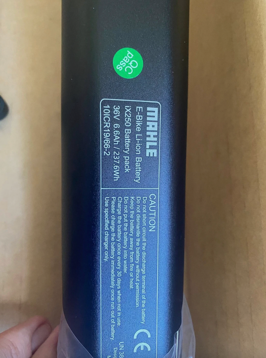 Mahle X20 Ix250W Battery Pack