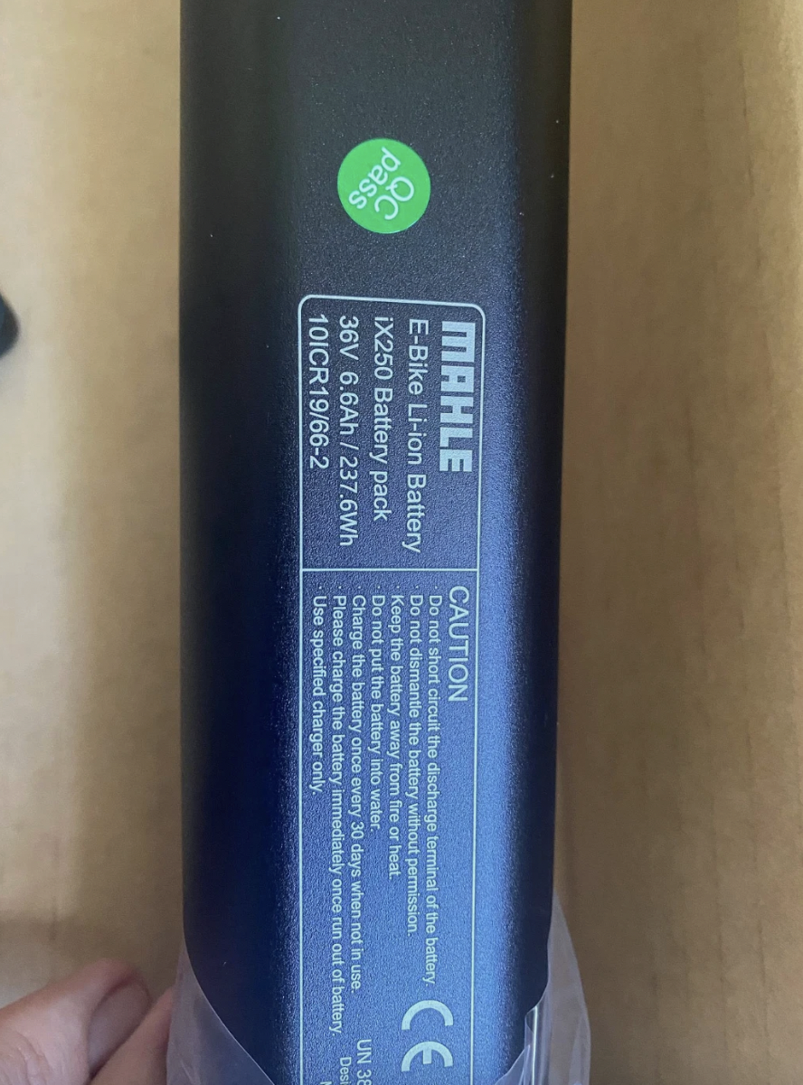 Mahle X20 iX250 battery 2